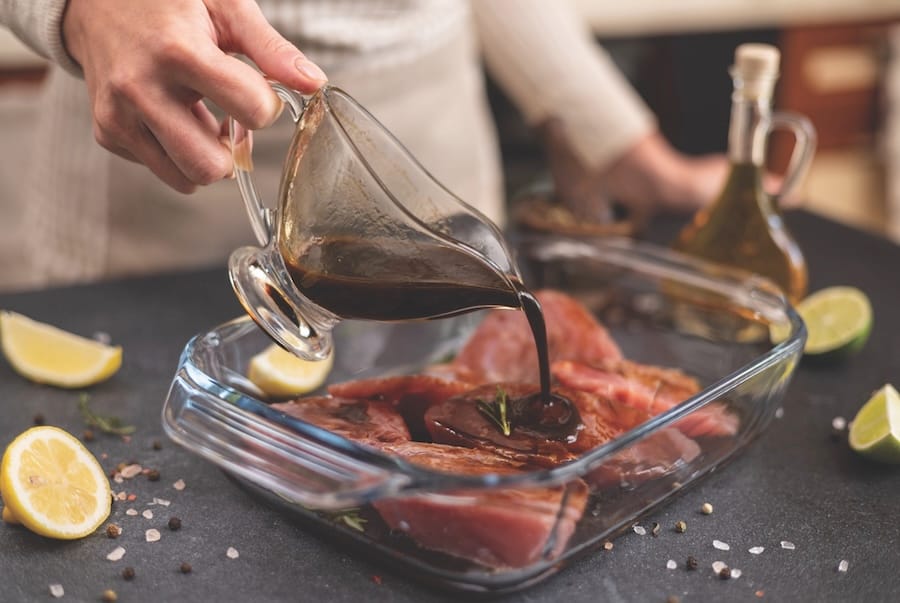 Marinasi Daging Saus BBQ